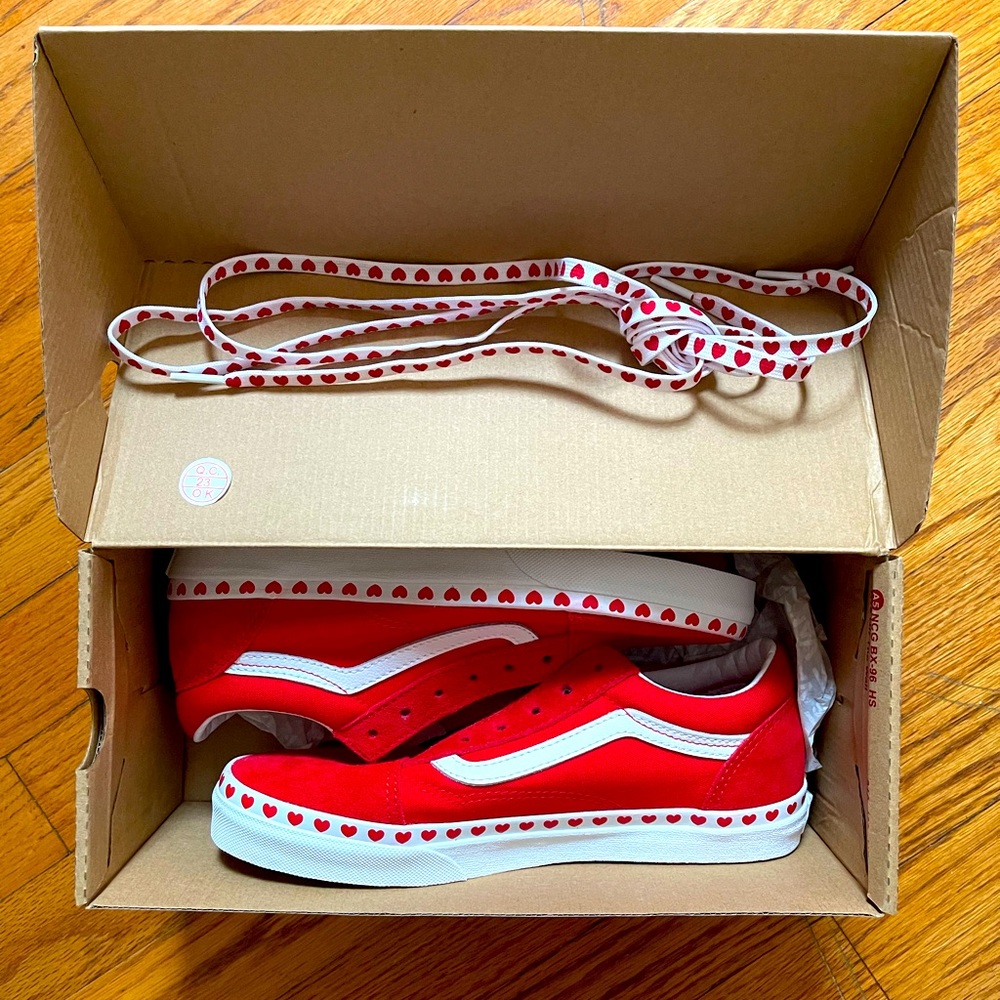 Red Vans Special Edition
